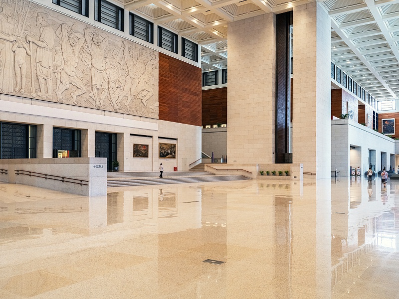 國家博物館大堂,石材護理,石材裝飾