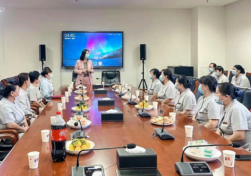 美汐清潔,北京保潔公司, 慰問一線員工